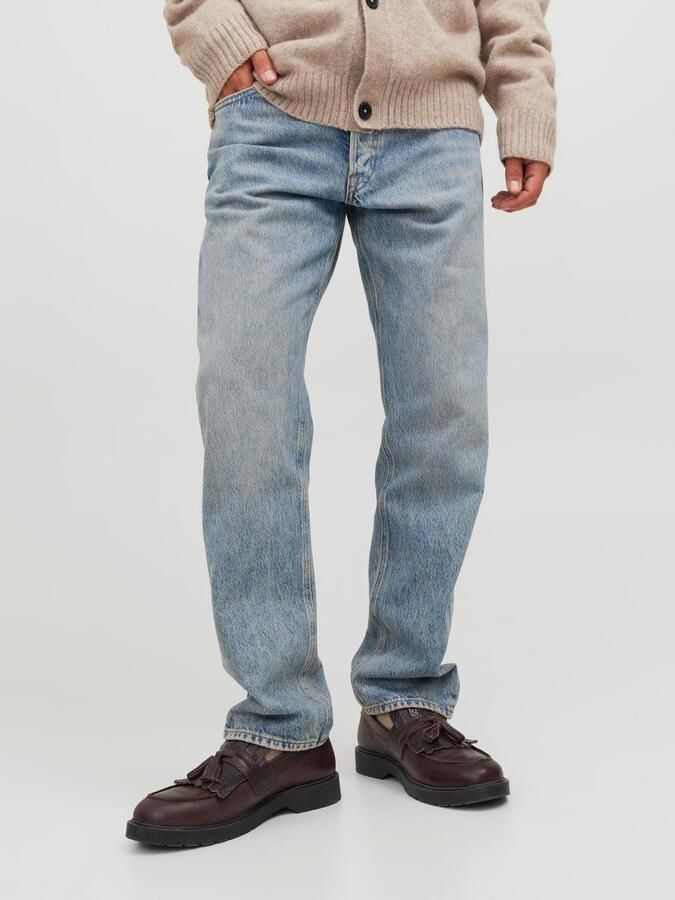 JACK & JONES JEANS INTELLIGENCE relaxed fit jeans JJICHRIS JJORIGINAL blue denim - Foto 5
