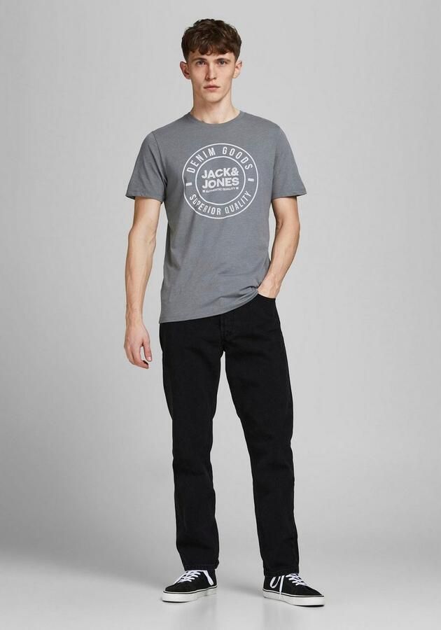 JACK & JONES JEANS INTELLIGENCE relaxed fit jeans JJICHRIS JJORIGINAL black denim - Foto 6
