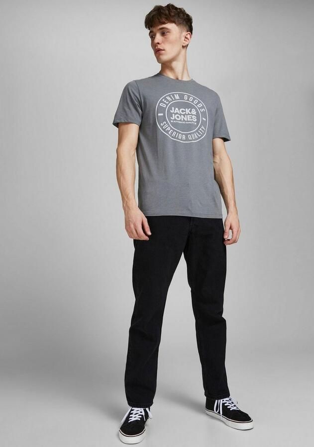 JACK & JONES JEANS INTELLIGENCE relaxed fit jeans JJICHRIS JJORIGINAL black denim - Foto 5