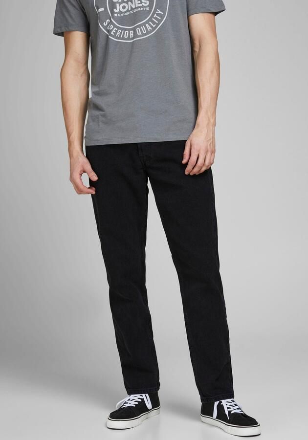 JACK & JONES JEANS INTELLIGENCE relaxed fit jeans JJICHRIS JJORIGINAL black denim - Foto 9