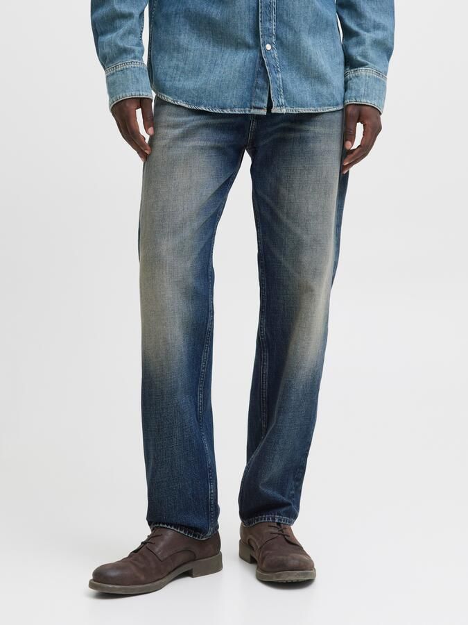 JACK & JONES JEANS INTELLIGENCE JJICHRIS JJORIGINAL relaxed loose fit jeans blue denim - Foto 11