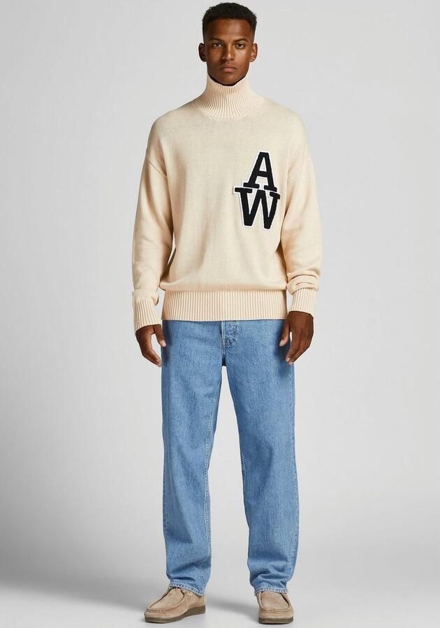 JACK & JONES JEANS INTELLIGENCE loose fit jeans JJIEDDIE JJORIGINAL blue denim - Foto 4