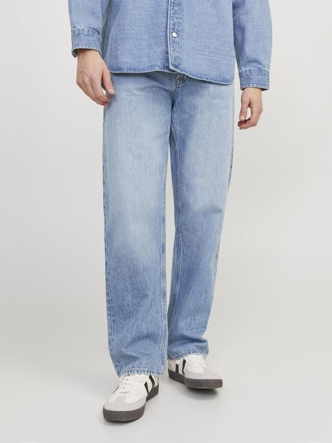 Jack & jones Blauwe Katoenen Denim Jeans Heren Herfst Winter Blue Heren - Foto 8