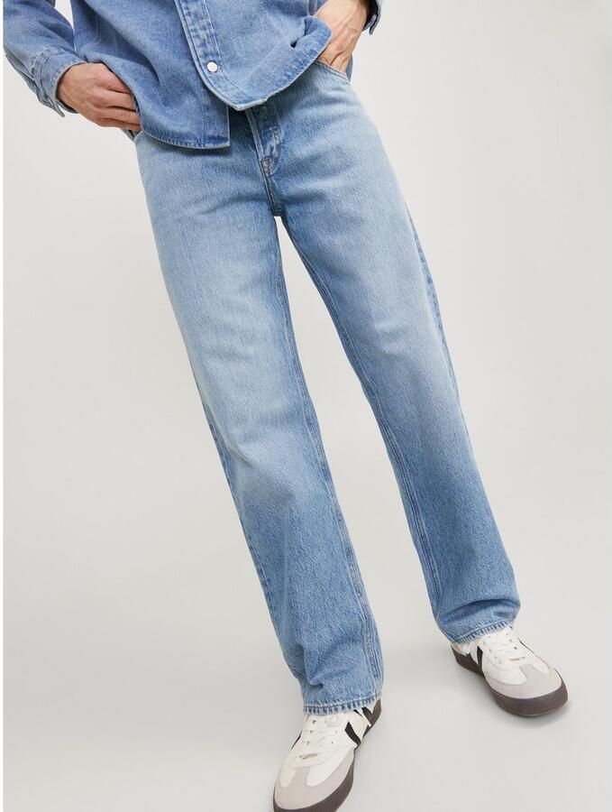 Jack & jones Blauwe Katoenen Denim Jeans Heren Herfst Winter Blue Heren - Foto 2