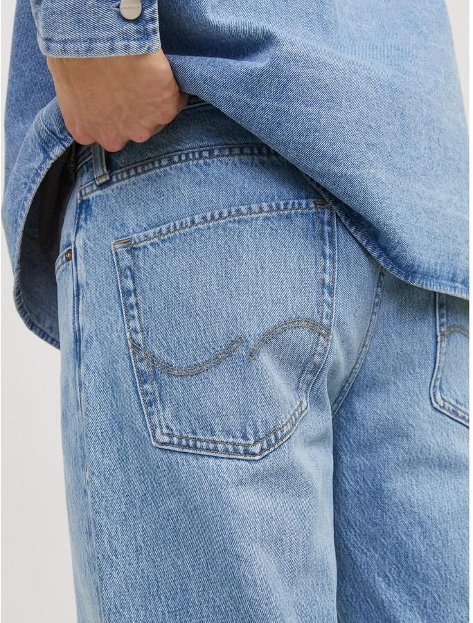 Jack & jones Blauwe Katoenen Denim Jeans Heren Herfst Winter Blue Heren