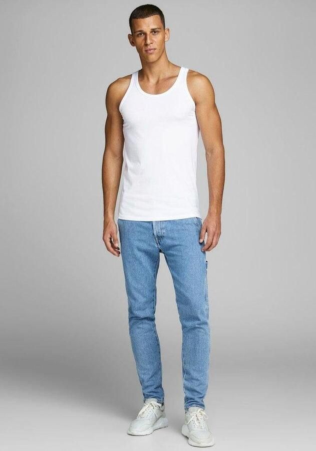 Jack & jones Tanktop Jack Jones Basic White Heren - Foto 7