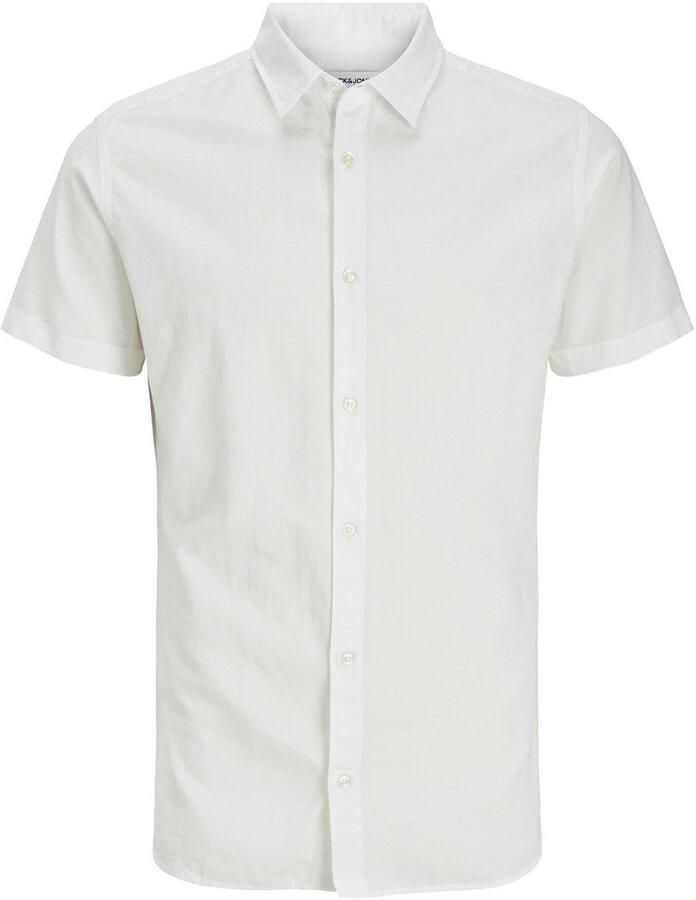 Jack & jones Slim fit vrijetijdsoverhemd met 1 2-mouwen model 'BREEZE'