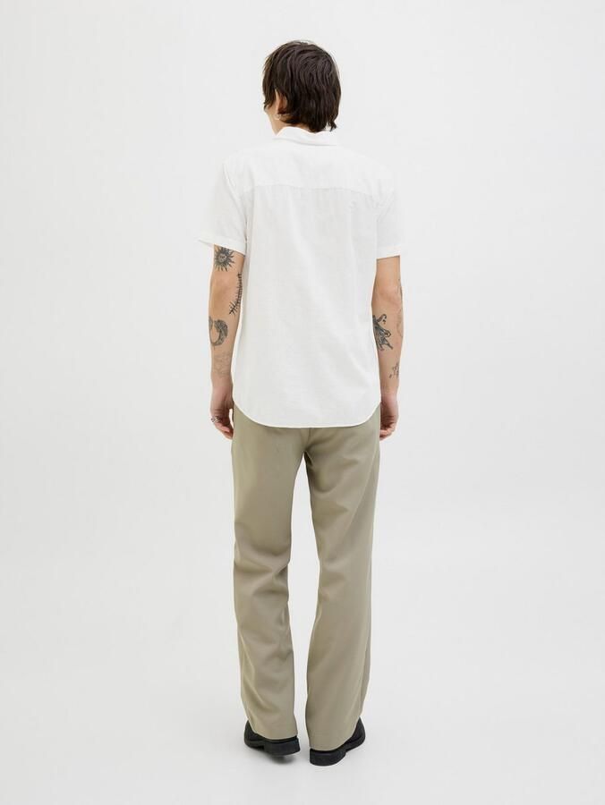 Jack & jones Slim fit vrijetijdsoverhemd met 1 2-mouwen model 'BREEZE' - Foto 6