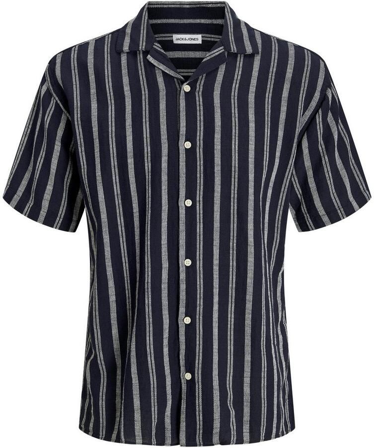 Jack & Jones Overhemd met korte mouwen JJEENZO STRIPE RESORT SHIRT SS SN