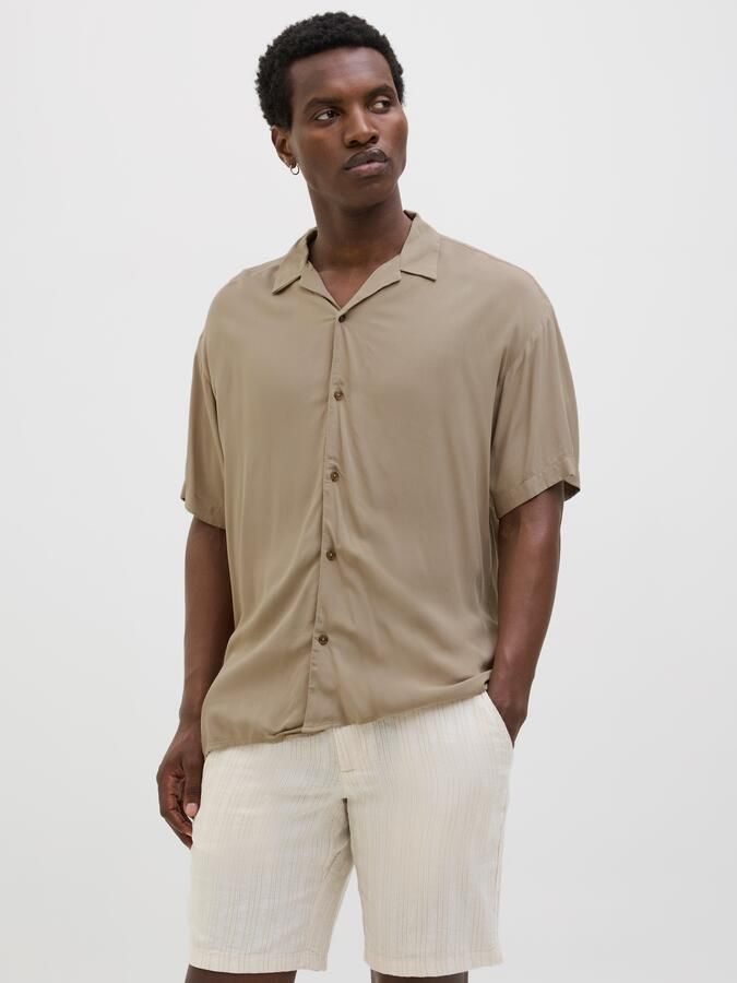 Jack & Jones Overhemd met korte mouwen JJEJEFF SOLID RESORT SHIRT S S SN - Foto 6
