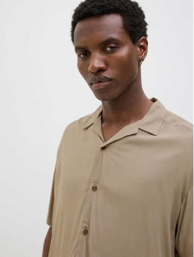 Jack & Jones Overhemd met korte mouwen JJEJEFF SOLID RESORT SHIRT S S SN - Foto 3