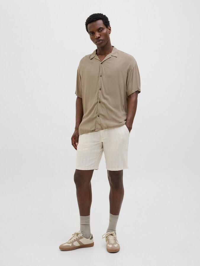 Jack & Jones Overhemd met korte mouwen JJEJEFF SOLID RESORT SHIRT S S SN - Foto 4