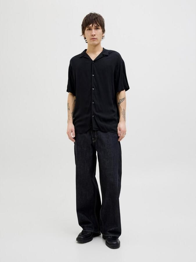 Jack & Jones Overhemd met korte mouwen JJEJEFF SOLID RESORT SHIRT S S SN - Foto 5