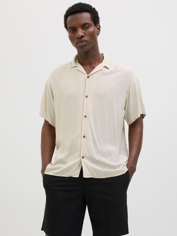 Jack & Jones Overhemd met korte mouwen JJEJEFF SOLID RESORT SHIRT S S SN - Foto 9