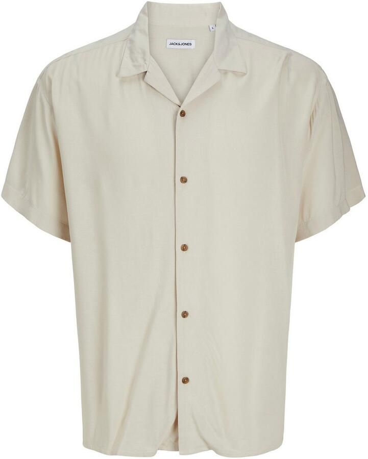 Jack & Jones Overhemd met korte mouwen JJEJEFF SOLID RESORT SHIRT S S SN