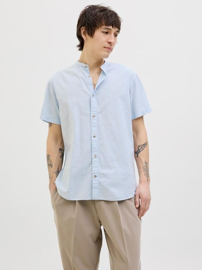 Jack & Jones Overhemd met korte mouwen JJESUMMER BAND SHIRT SS SN - Foto 6