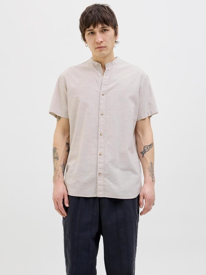 Jack & Jones Overhemd met korte mouwen JJESUMMER BAND SHIRT SS SN - Foto 6
