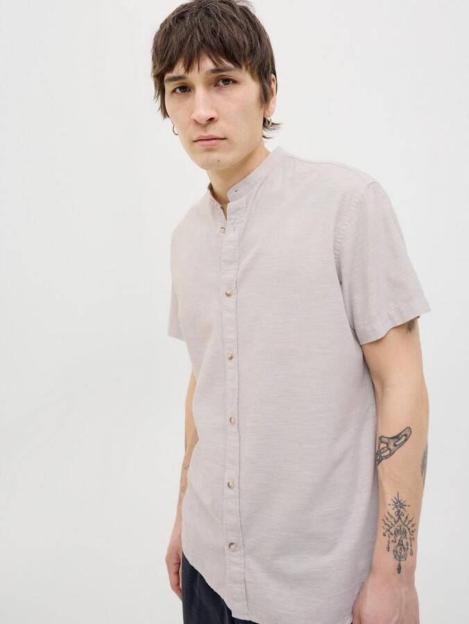 Jack & Jones Overhemd met korte mouwen JJESUMMER BAND SHIRT SS SN - Foto 4