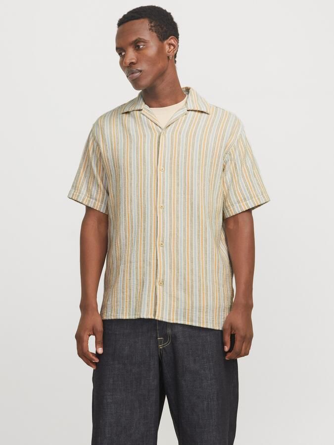 Jack & Jones Overhemd met korte mouwen JORCOBA STRIPE RESORT SHIRT SS SN - Foto 7