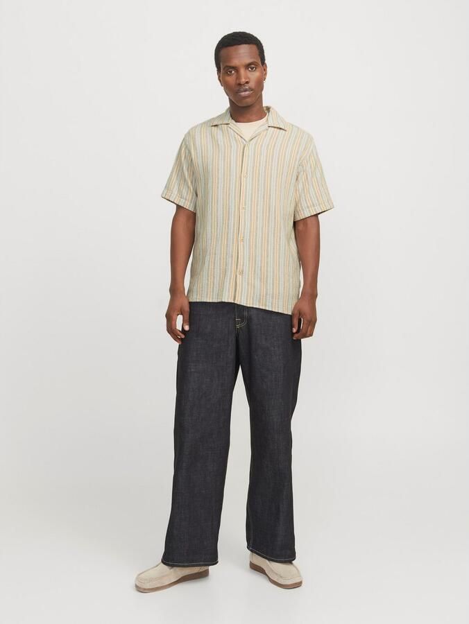 Jack & Jones Overhemd met korte mouwen JORCOBA STRIPE RESORT SHIRT SS SN - Foto 5