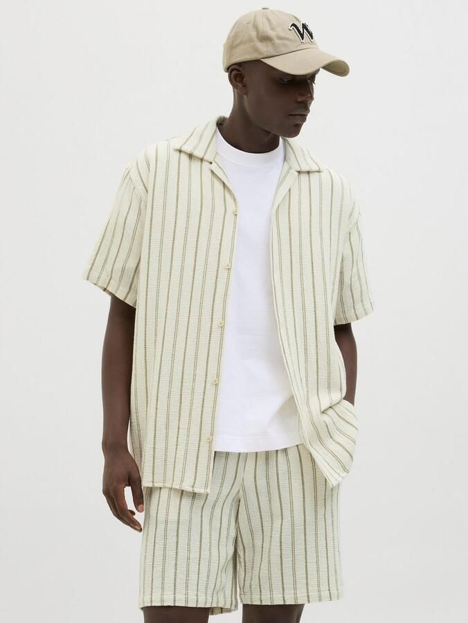 Jack & Jones Overhemd met korte mouwen JORCOBA STRIPE RESORT SHIRT SS SN - Foto 6