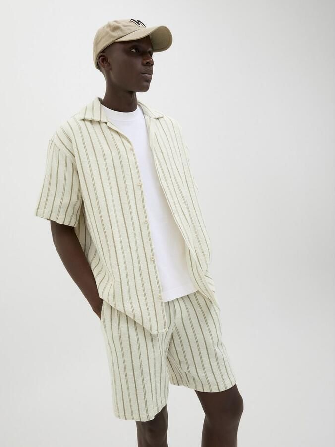 Jack & Jones Overhemd met korte mouwen JORCOBA STRIPE RESORT SHIRT SS SN - Foto 9