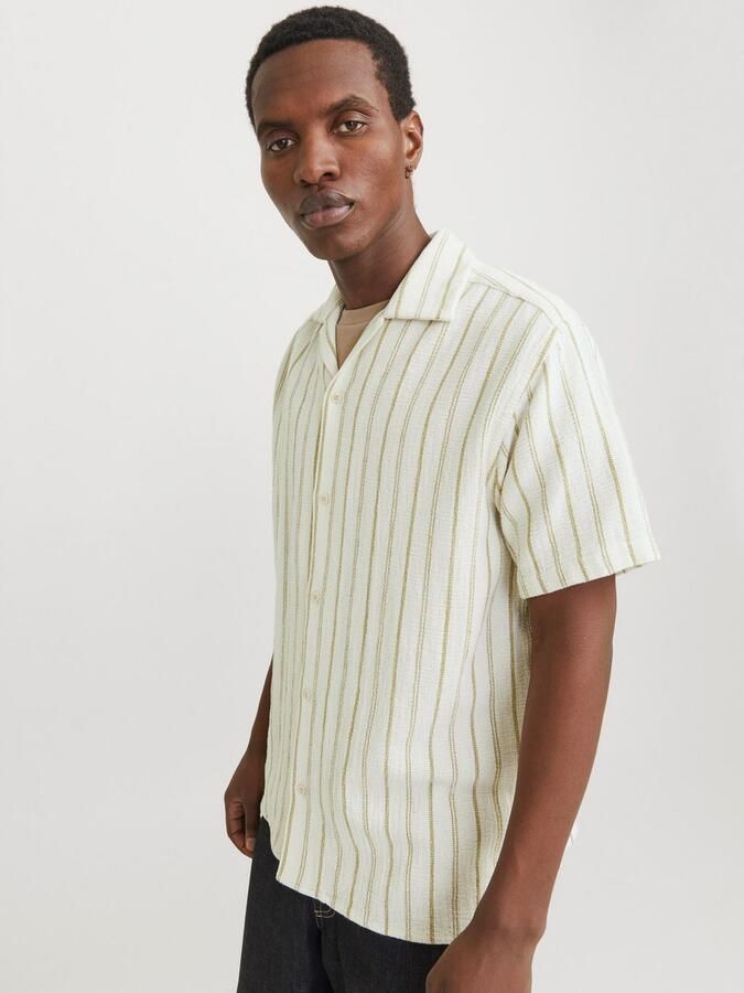 Jack & Jones Overhemd met korte mouwen JORCOBA STRIPE RESORT SHIRT SS SN - Foto 12