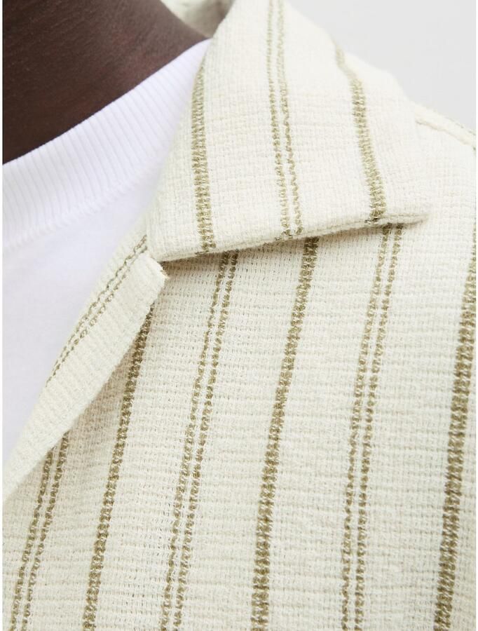 Jack & Jones Overhemd met korte mouwen JORCOBA STRIPE RESORT SHIRT SS SN - Foto 4