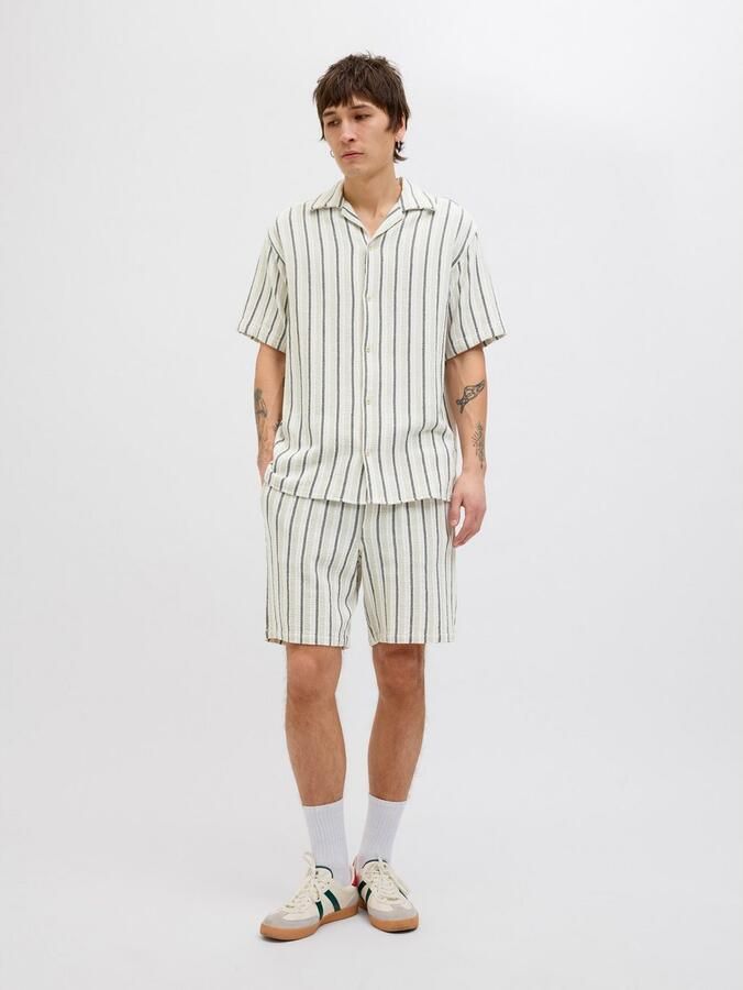 Jack & Jones Overhemd met korte mouwen JORCOBA STRIPE RESORT SHIRT SS SN - Foto 5
