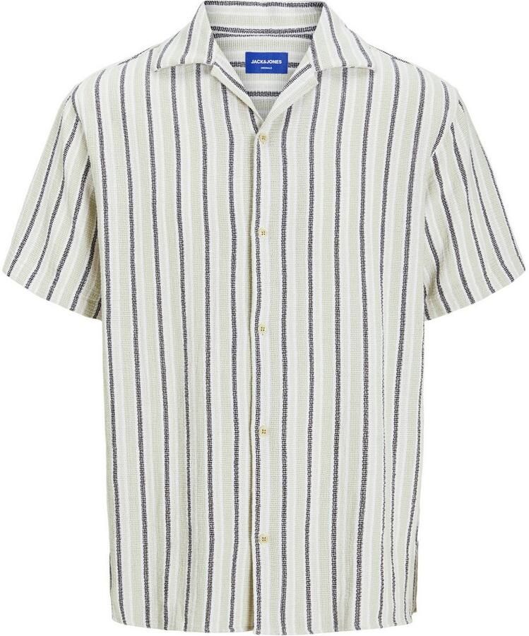 Jack & Jones Overhemd met korte mouwen JORCOBA STRIPE RESORT SHIRT SS SN