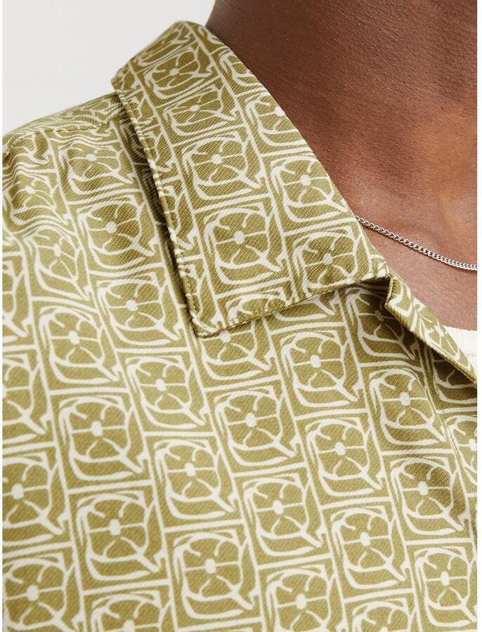 Jack & Jones Overhemd met korte mouwen JORMARSHALL ISLINGTON AOP SHIRT SS SN - Foto 3