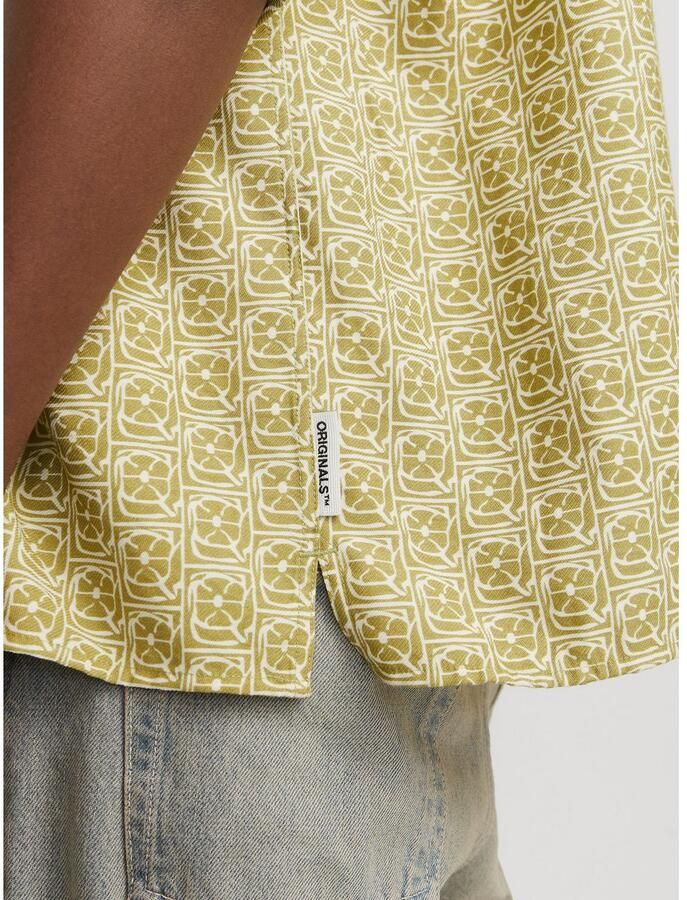 Jack & Jones Overhemd met korte mouwen JORMARSHALL ISLINGTON AOP SHIRT SS SN - Foto 2