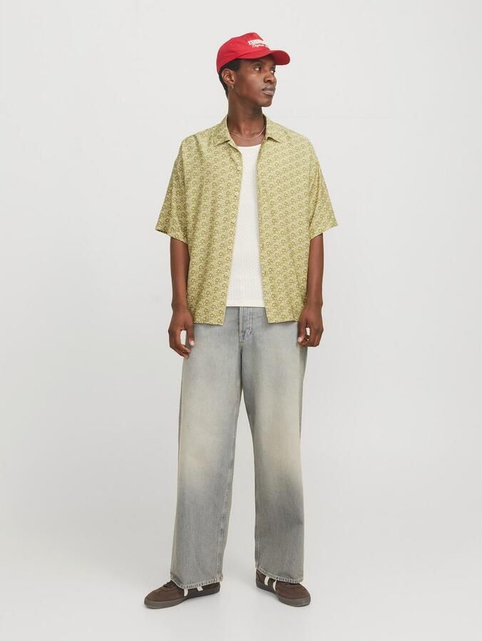 Jack & Jones Overhemd met korte mouwen JORMARSHALL ISLINGTON AOP SHIRT SS SN - Foto 5