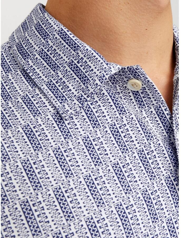Jack & Jones Overhemd met korte mouwen JORMARSHALL ISLINGTON AOP SHIRT SS SN - Foto 2