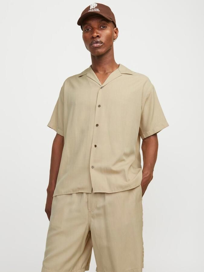 Jack & Jones Overhemd met korte mouwen JPRCCAARON TENCEL RESORT SHIRT S S LN - Foto 13