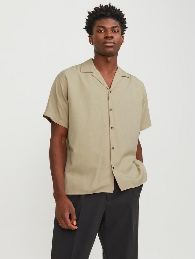 Jack & Jones Overhemd met korte mouwen JPRCCAARON TENCEL RESORT SHIRT S S LN - Foto 8