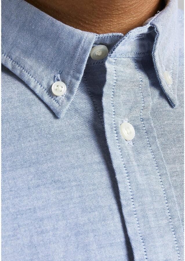 Jack & Jones Premium Slim fit vrijetijdsoverhemd met borstzak model 'BROOK OXFORD' - Foto 6