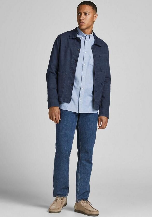 Jack & Jones Premium Slim fit vrijetijdsoverhemd met borstzak model 'BROOK OXFORD' - Foto 10