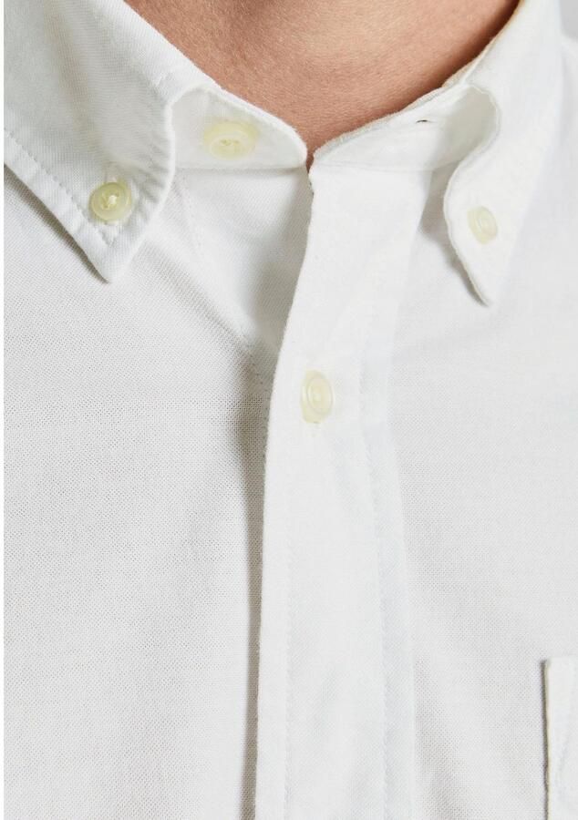 Jack & Jones Premium Slim fit vrijetijdsoverhemd met borstzak model 'BROOK OXFORD' - Foto 4
