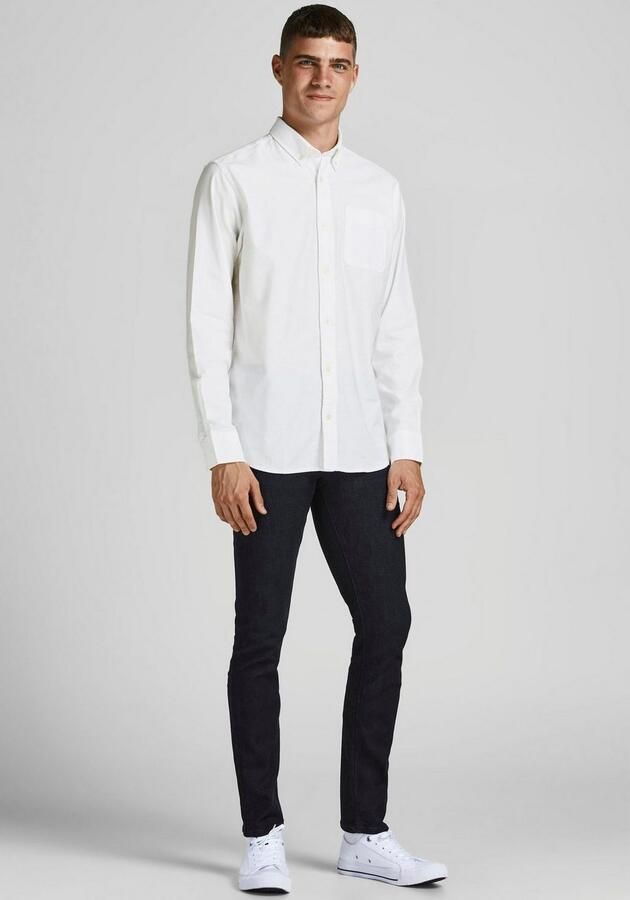 Jack & Jones Premium Slim fit vrijetijdsoverhemd met borstzak model 'BROOK OXFORD' - Foto 7