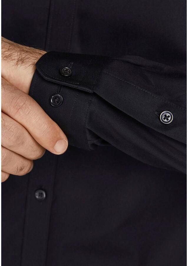 Jack & Jones Premium Slim fit vrijetijdsoverhemd met kentkraag model 'CARDIFF' - Foto 4