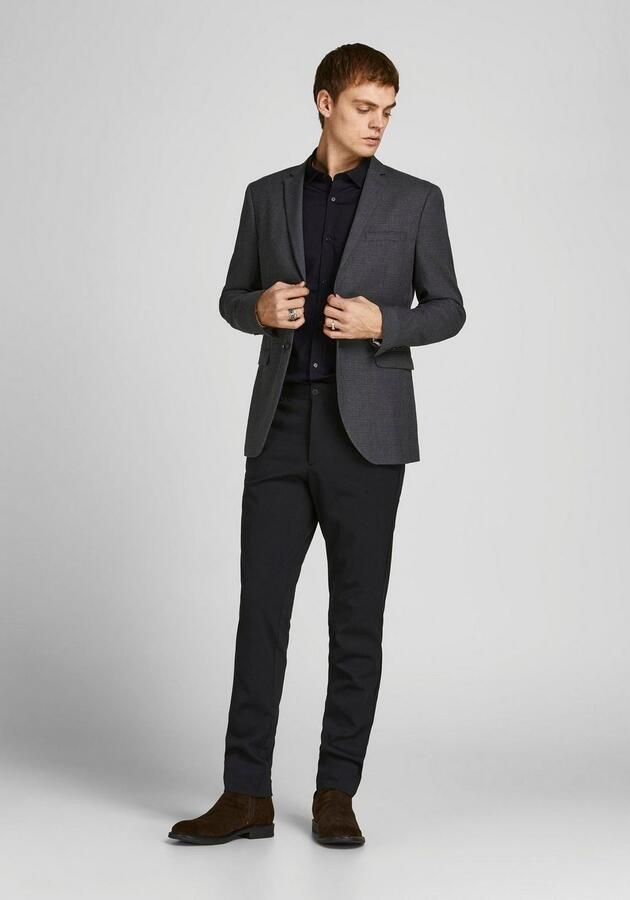Jack & Jones Premium Slim fit vrijetijdsoverhemd met kentkraag model 'CARDIFF' - Foto 7