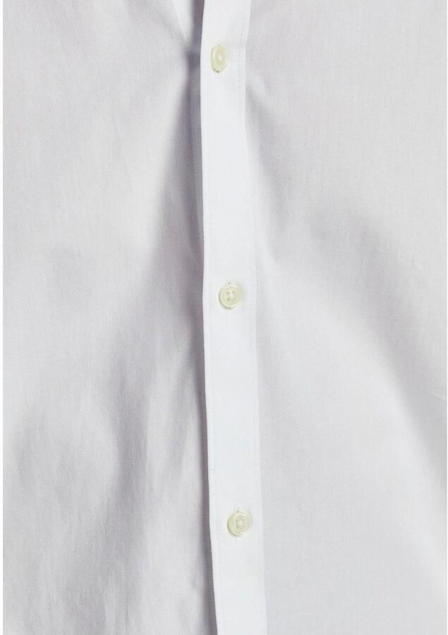 Jack & jones Slimfit Katoenen Overhemd met Kent Kraag White Heren - Foto 6