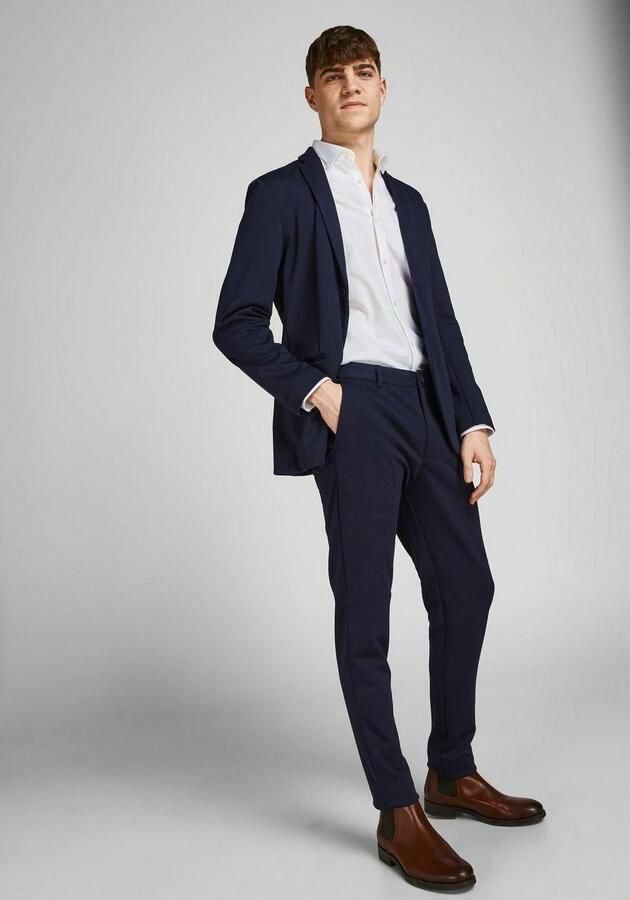 Jack & jones Slimfit Katoenen Overhemd met Kent Kraag White Heren - Foto 8