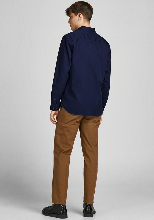 Jack & Jones Premium Slim fit vrijetijdsoverhemd met kentkraag model 'CARDIFF' - Foto 5