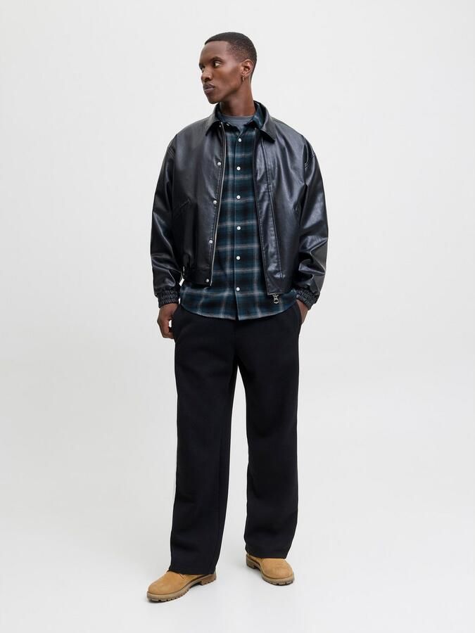 Jack & Jones Overhemd met lange mouwen JCOCOVER CHECKED FLANNEL SHIRT LS - Foto 5