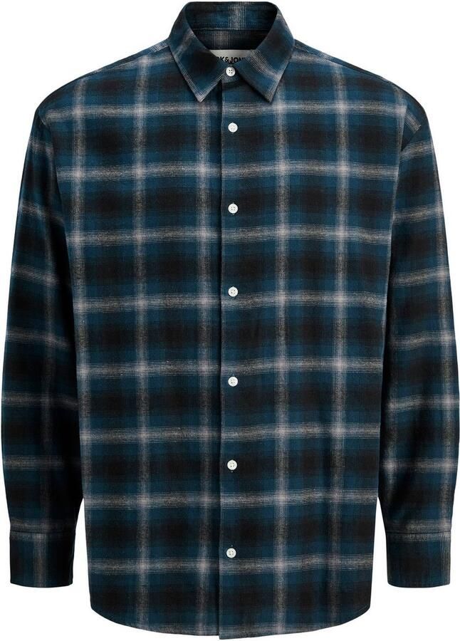 Jack & Jones Overhemd met lange mouwen JCOCOVER CHECKED FLANNEL SHIRT LS - Foto 6