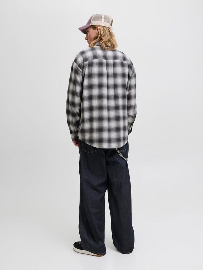 Jack & Jones Overhemd met lange mouwen JCOCOVER CHECKED FLANNEL SHIRT LS - Foto 5