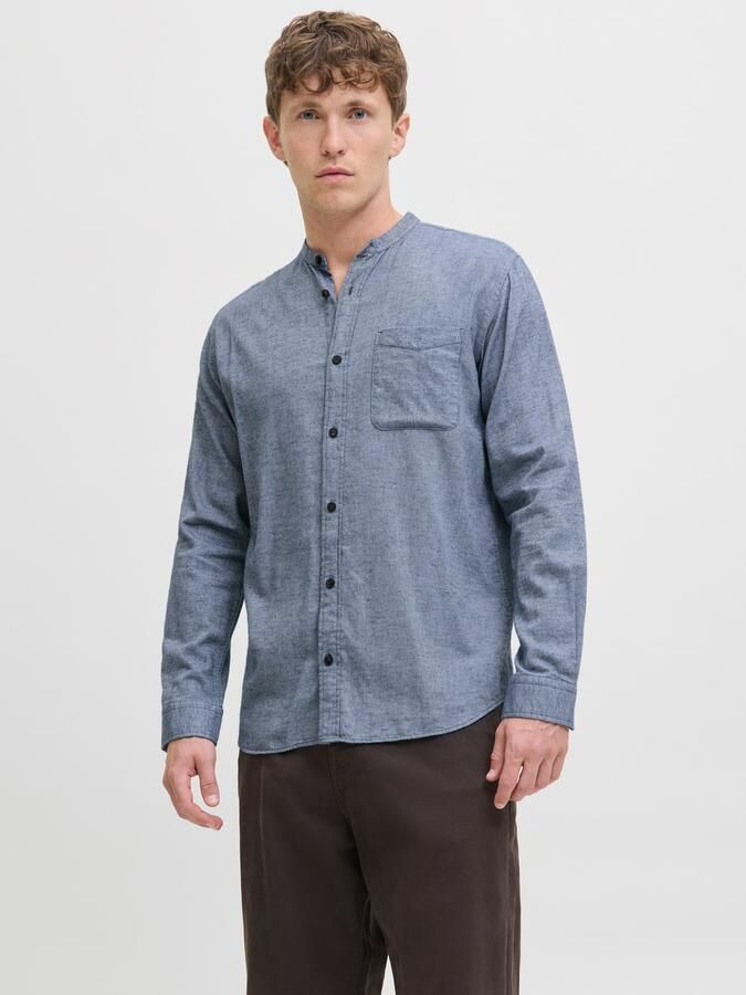 Jack & Jones Overhemd met lange mouwen JJEBAND MELANGE SHIRT L S SN - Foto 6