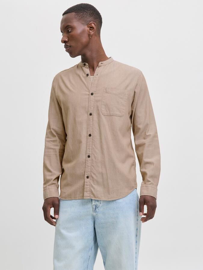 Jack & Jones Overhemd met lange mouwen JJEBAND MELANGE SHIRT L S SN - Foto 7